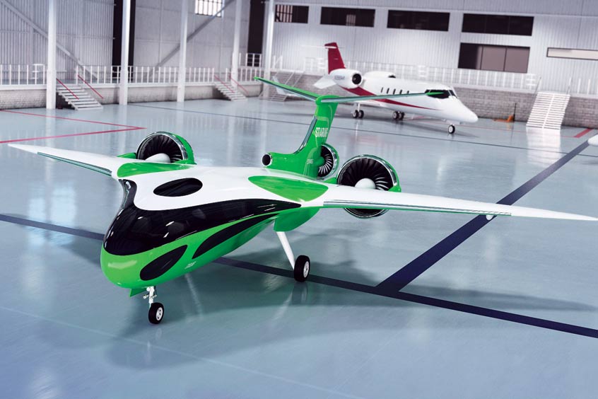 Samad Aerospace has completed the first CTOL flight of 50% scale e-Starling demonstrator.