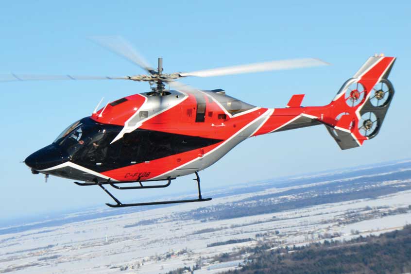 Bell has installed electrically distributed anti-torque (EDAT) technology on a Bell 429 demonstrator aircraft. (Photo: Bell Helicopters)