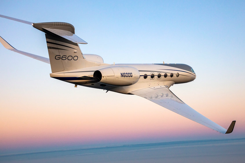 The first EASA certified Gulfstream G600 is delivered to a customer in Europe. (Photo: Gulfstream)