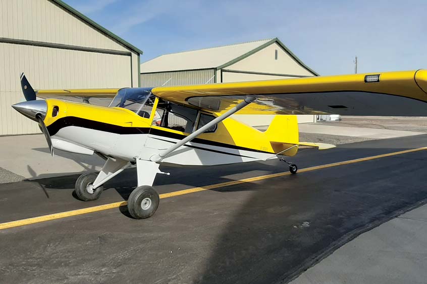 An Idaho-based Bearhawk Model B with IO-540 Lycoming engine.