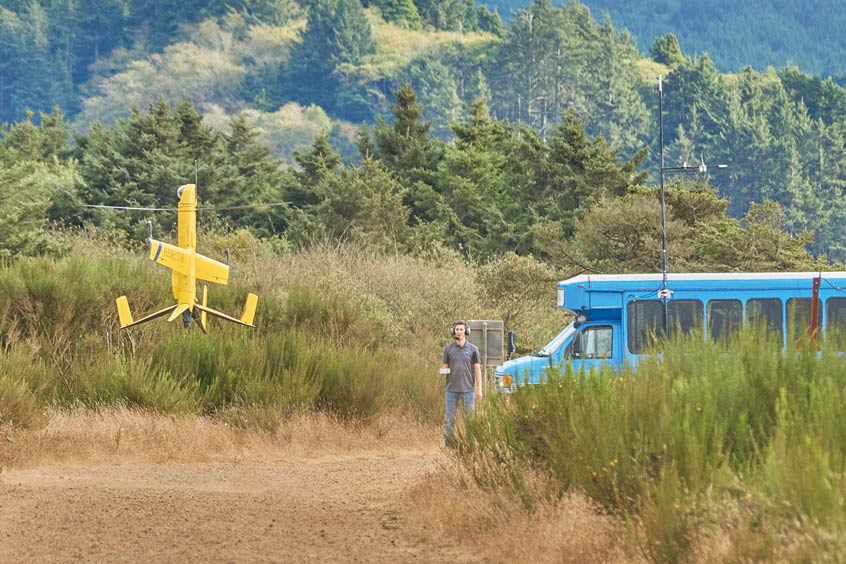 The Flexrotor during demonstration flight for SOCOM. (Photo: Aerovel)