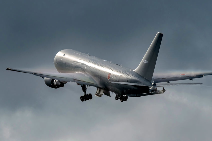 First KC-46 for an international customer completes successful first flight. (Photo: Boeing)