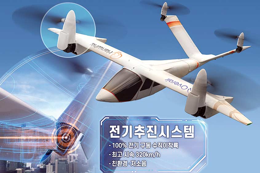 The Butterfly electric propulsion system. (Photo: Hanwha)