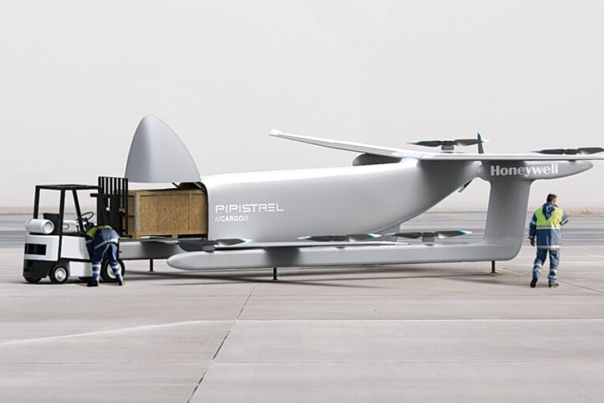 Pipistrel has selected Honeywell’s next-generation Attitude Heading Reference System and Air Data Module for its Nuuva V300 cargo unmanned aerial vehicle (UAV). (Photo: Pipistrel)