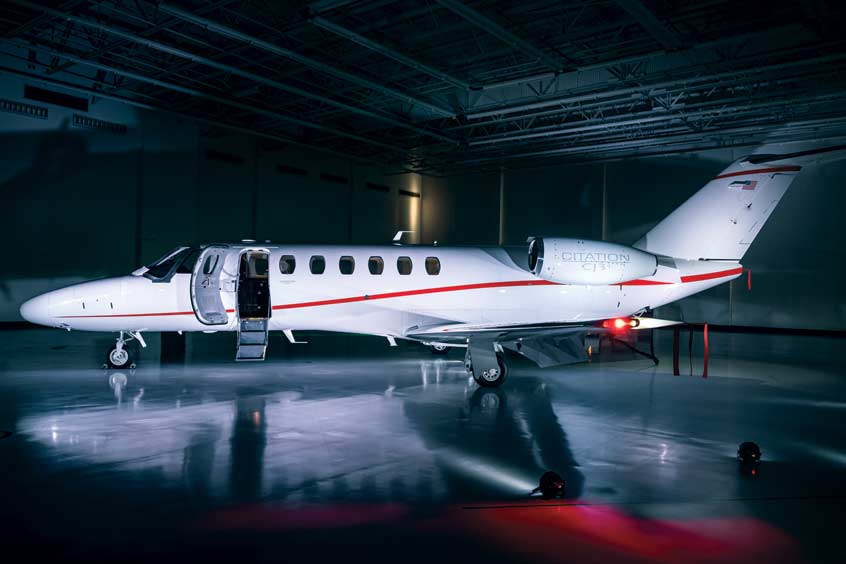 Textron Aviation celebrates the delivery of the 600th aircraft from the Cessna Citation CJ3 family. (Photo: Textron Aviation)