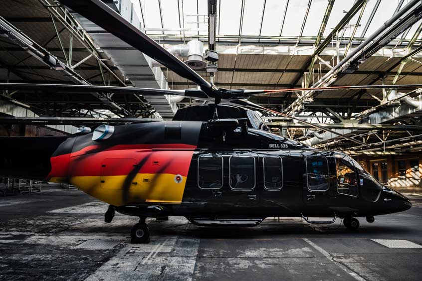 Bell will offer the Bell 525 in the upcoming tender for the renewal of the helicopter fleet for the Bundespolizei.