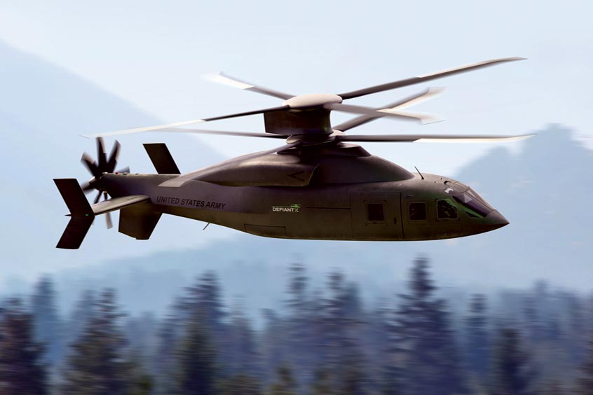 Sikorsky and Boeing continue to advance DEFIANT X. (Photo: Sikorsky)