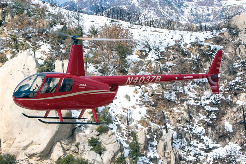The R44 S/N 14438 is the 13,000th helicopter delivered by Robinson.