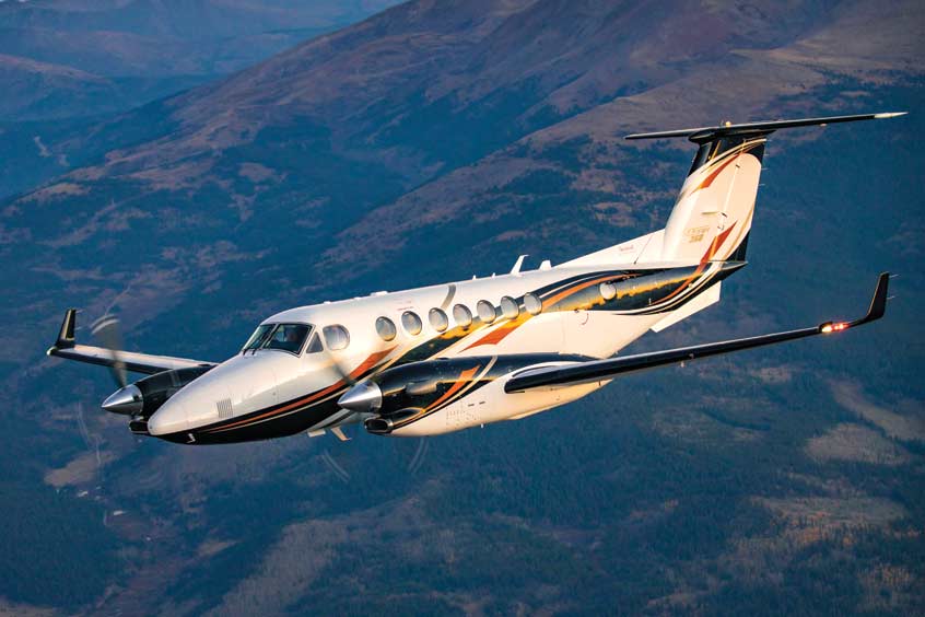 The Beechcraft King Air 360. (Photo: Textron)