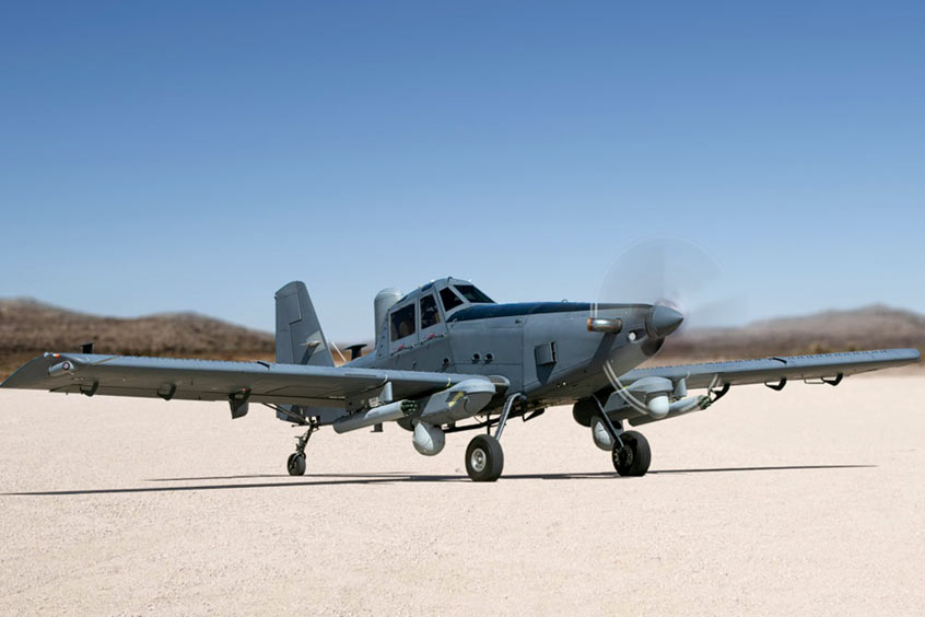 Sky Warden is based on the rugged and capable Air Tractor AT-802, which features the largest payload capacity of any single turbo engine aircraft. (Photo: L3 Harris Technologies and Air Tractor)