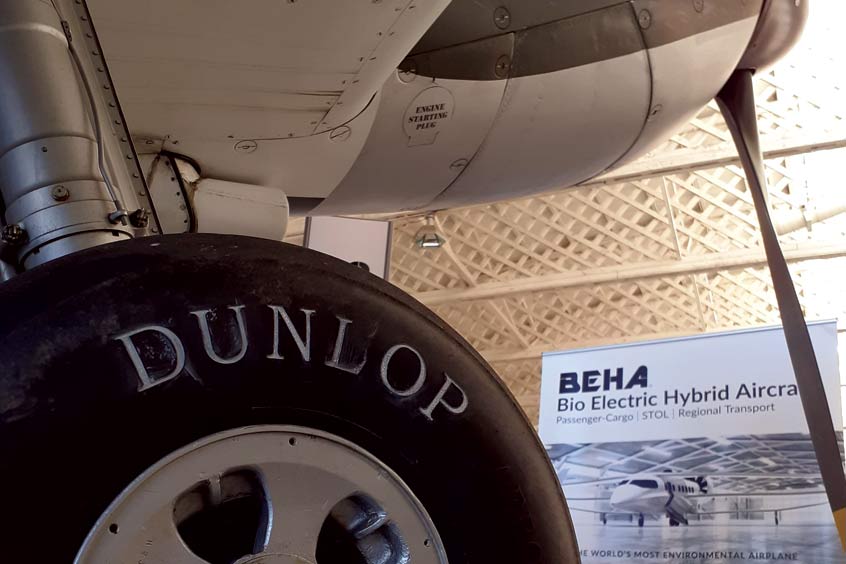 Faradair partners with Dunlop Aircraft Tyres to develop a sustainable aircraft tyre for the BEHA.