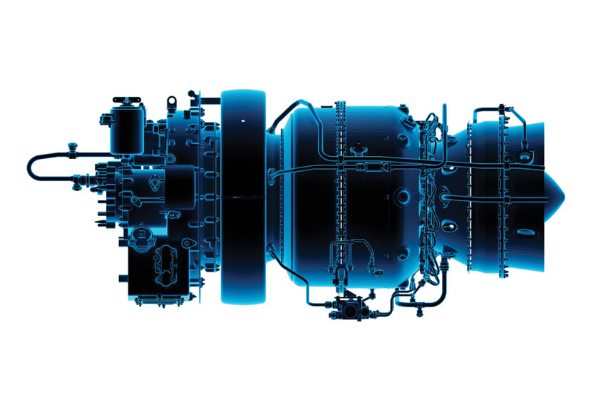The initial design of the new VK-1600V engine for Ka-62 helicopters presented in 2020. (Photo: UEC-Klimov)