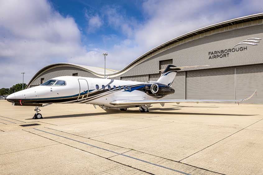 The Citation Longitude is the largest jet in the Cessna Citation family.