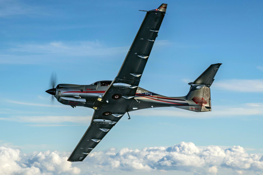 The DA50 RG makes its first North Atlantic Crossing. (Photo: Diamond Aircraft)