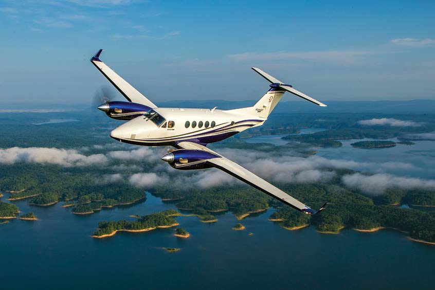 The Beechcraft King Air 260.