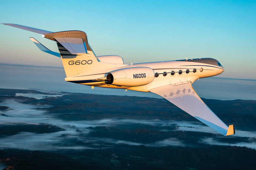 Gulfstream delivered its 50th G600 to a North American customer. (Photo: Gulfstream)