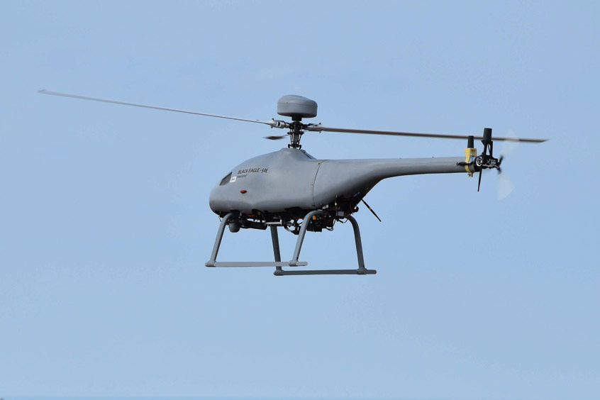 The Black Eagle 50 electric VTOL is a multi-domain, multi-mission and multi-sensor system.
