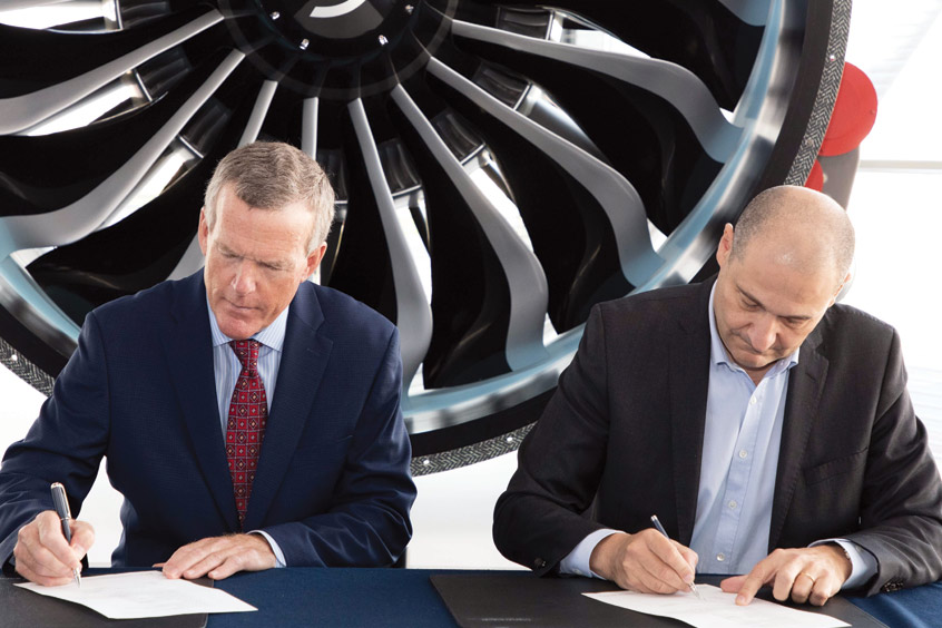 Safran Aircraft Engines and Albany International extend their partnership to develop 3D composites for CFM engines to the year 2046.