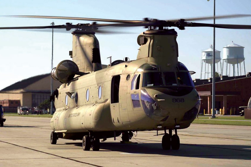 The next-generation T55-GA-714C engine will power the U.S. Army Chinook Helicopters. (Photo: Honeywell)