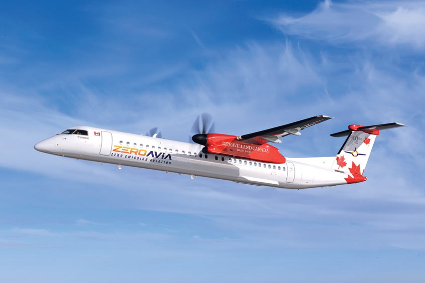 ZeroAvia technology is to become integral to the Dash-8.