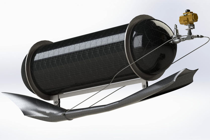 The SPARTAN scramjet engine is reusable, powered by hydrogen and fuel efficient. (Photo: Hypersonic Launch Systems)