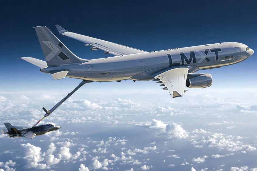 Lockheed Martin’s LMXT strategic tanker is offered as an American-built, allied interoperable solution for the U.S. Air Force’s KC-Y program.