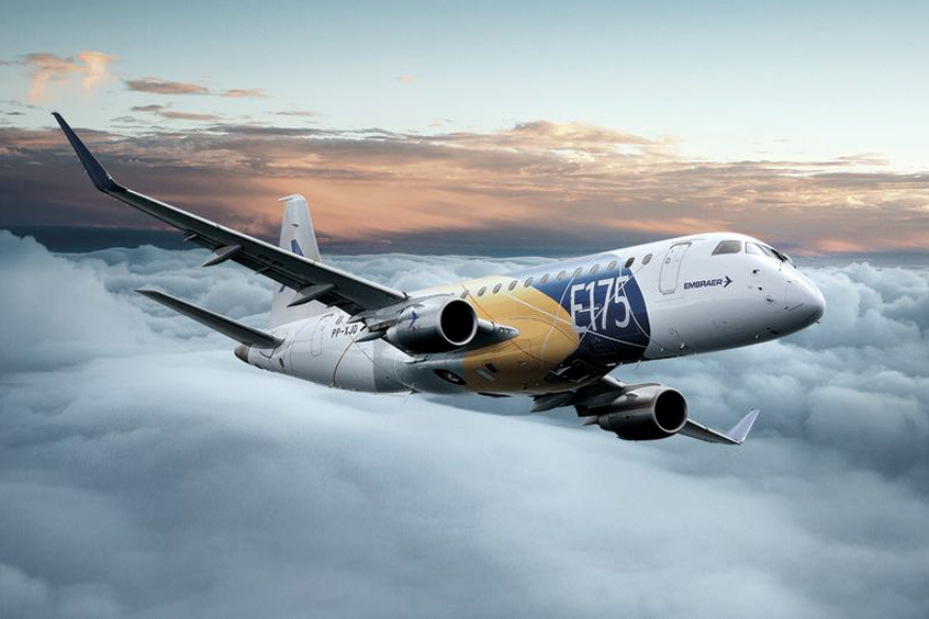 The E175-E2 jet will resume development in 2025.
