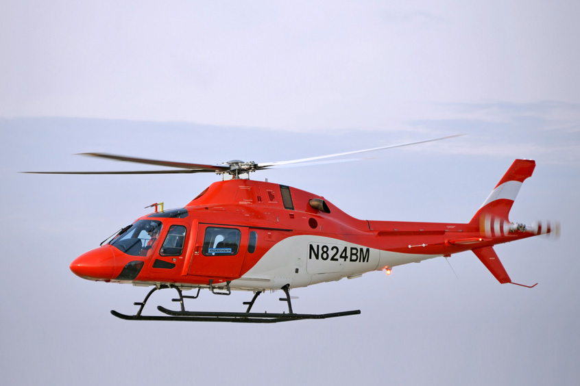 Leonardo TH-119 helicopter.