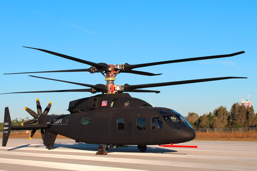 SB>1 DEFIANT helicopter.