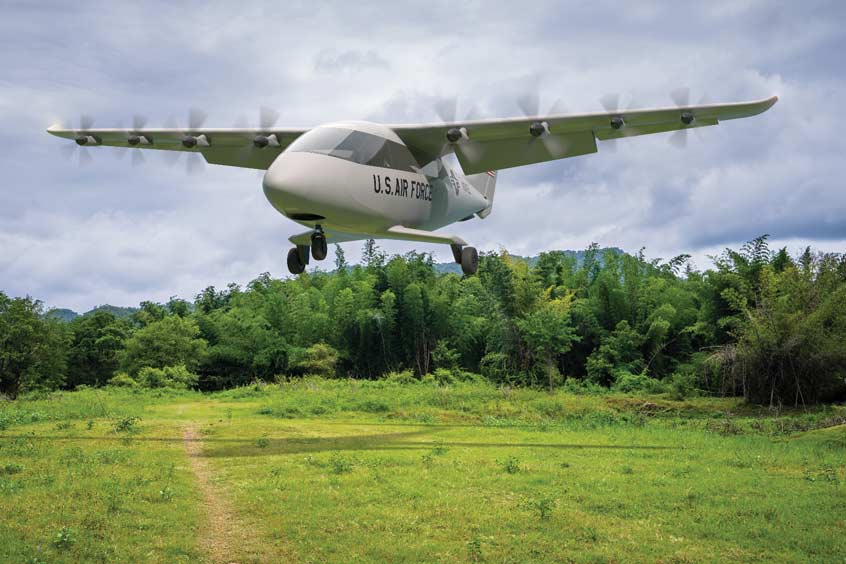 Electra’s hybrid eSTOL aircraft with precision landing capabilities will support runway-independent operations where an airfield may no longer be accessible.