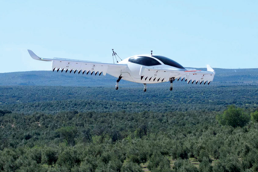 Phoenix 2, Lilium’s 5th generation demonstrator, conducts flights tests in Spain.