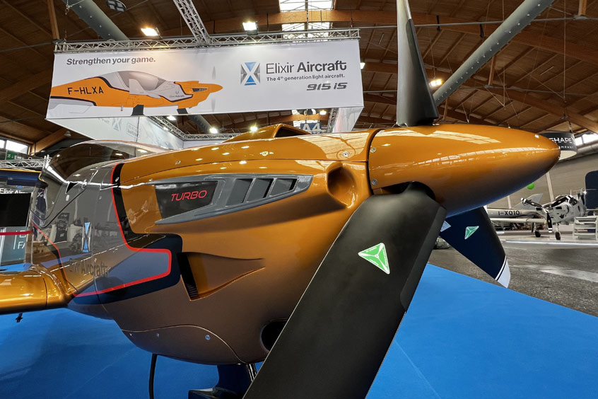 Elixir was proud to present its progress at the AERO Friedrichshafen show.