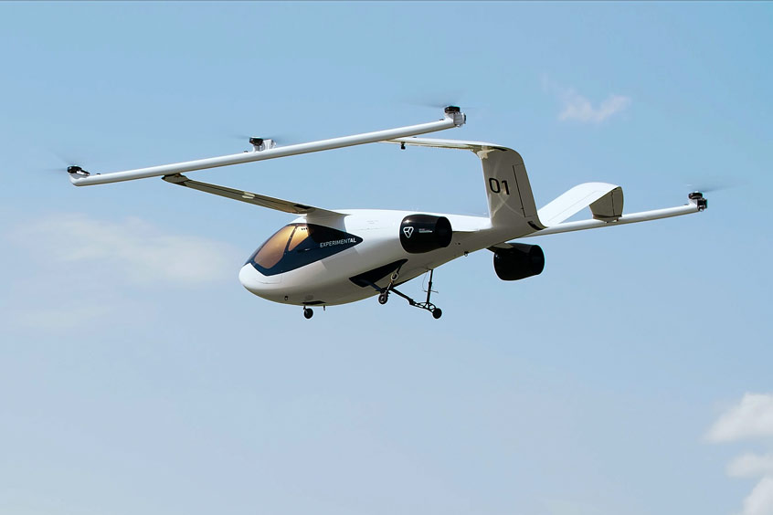 The prototype completed its first flight in May after just 17 months in the making.