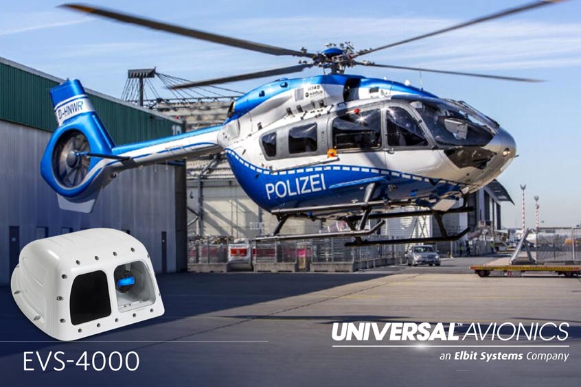 The Bavarian Police H145s will be fitted with EVS4000 multispectral enhanced vision cameras.