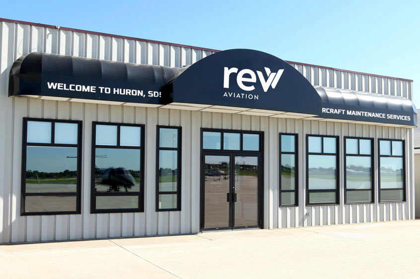 Revv will offer maintenance, avionics, flight school and charter.
