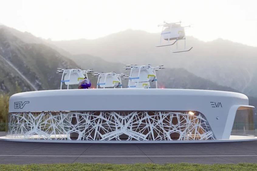 Bon V' is planning a fleet of heavy-lift cargo drones and eVTOL aircraft.