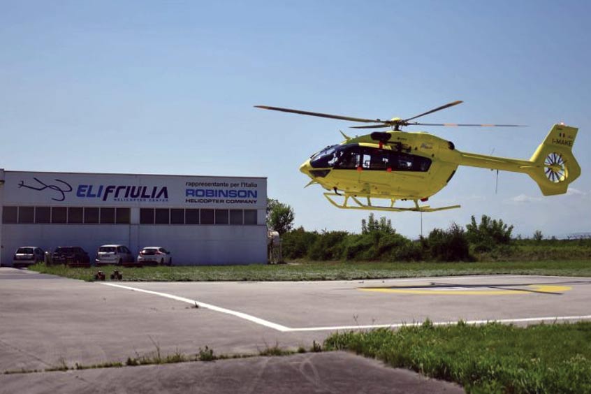 Elifriulia operates Airbus helicopters similar to those operated by Eliance.
