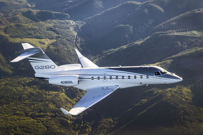 Gulfstream G280 sets city-pair record on renewable fuel.
