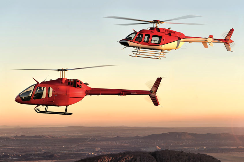 The Bell 407GXi and the Bell 505 are Bangladesh-bound.