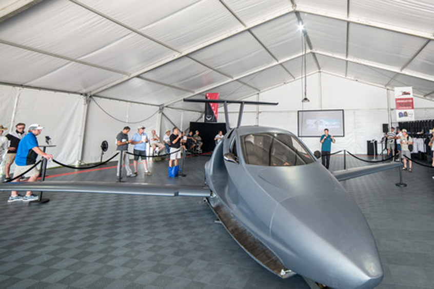 The Samson Sky Switchblade prototype at EAA's AirVenture 2018