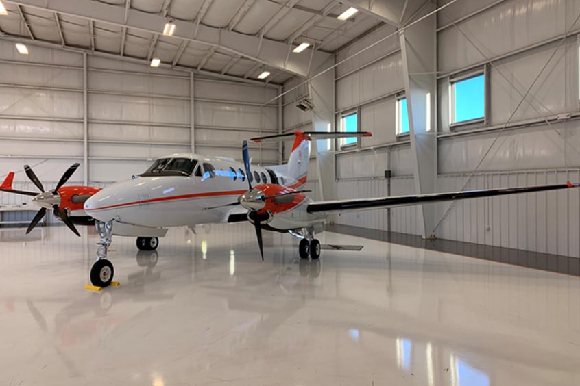 Beechcraft King Air 260 for the U.S. Forest Service Wildfire Mapping Mission