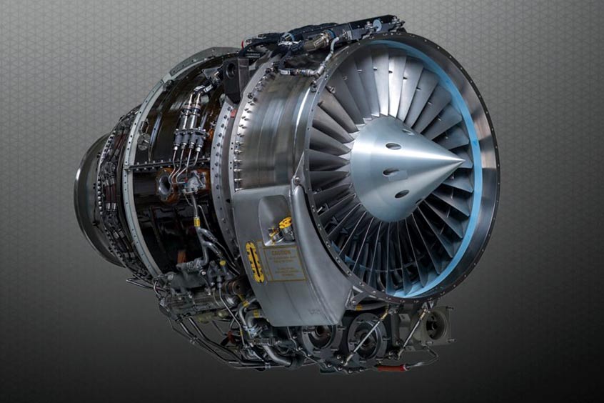 Honeywell's TFE731 turbofan engine.