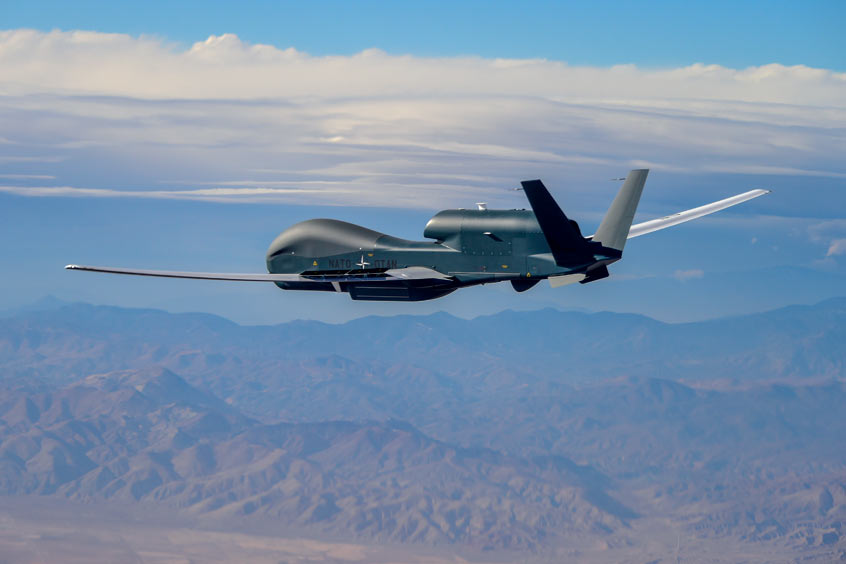The RQ-4D Phoenix is operated by the NATO AGS Force. (Photo: Northrop Grumman)