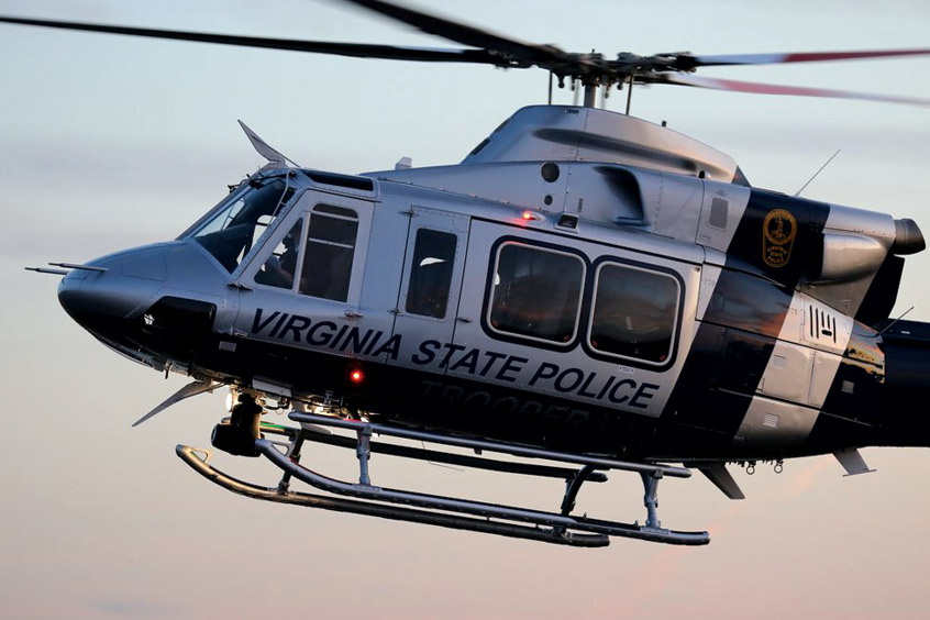 A 'Trooper' for Virginia State Police HEMS and SAR operations.