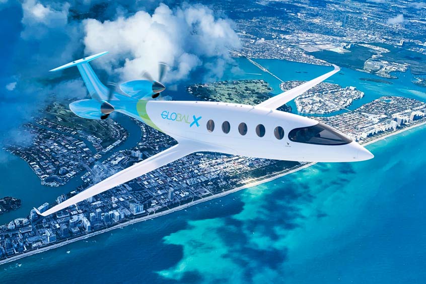 GlobalX is in line for up to 50 Alice electric aircraft for Florida’s markets.