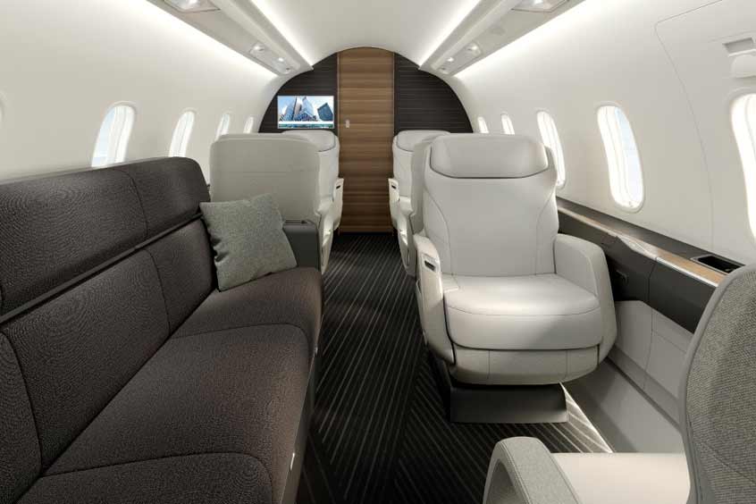 The Challenger 3500 cabin is the Grand Winner in the Industrial Design/Automotive & Transportation category at the 15th edition of the Grands Prix du Design.