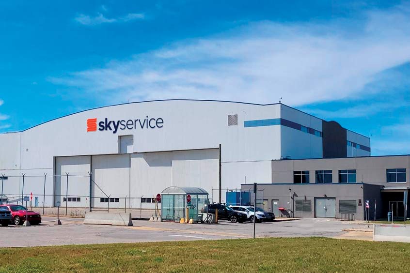 Skyservice has acquired a heavy-body aircraft hangar and office facility from Bombardier at Montréal-Trudeau International airport.
