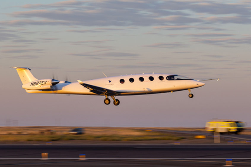 Parker Aerospace congratulates Eviation on the historic first flight of Alice, the world’s first all-electric commuter aircraft (Photo: Business Wire)