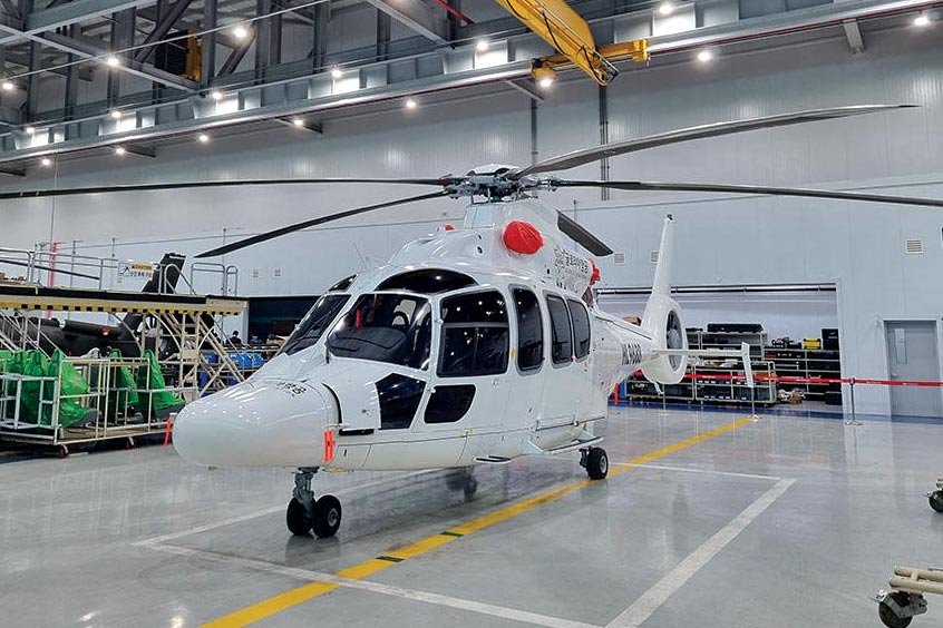 The first Light Civil Helicopter will fly EMS missions.