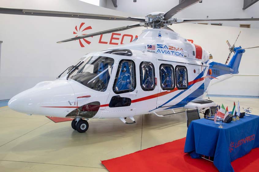 The AW139 has Honeywell Primus Epic Phase 8 core avionics software, improved 2D maps and wireless data loading plus EGPWS.